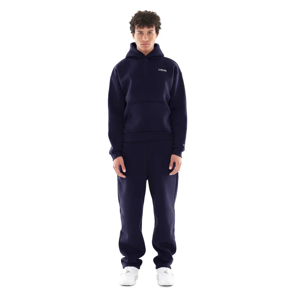 ZIP-UP NAVY BLUE