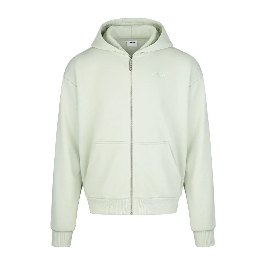 ZIP-UP FROSTED MINT