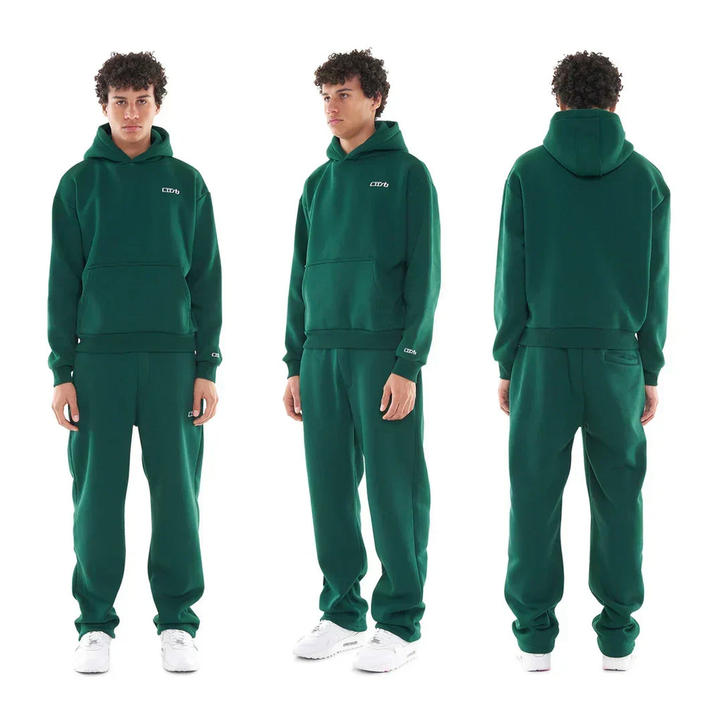 HOODIE DARK GREEN