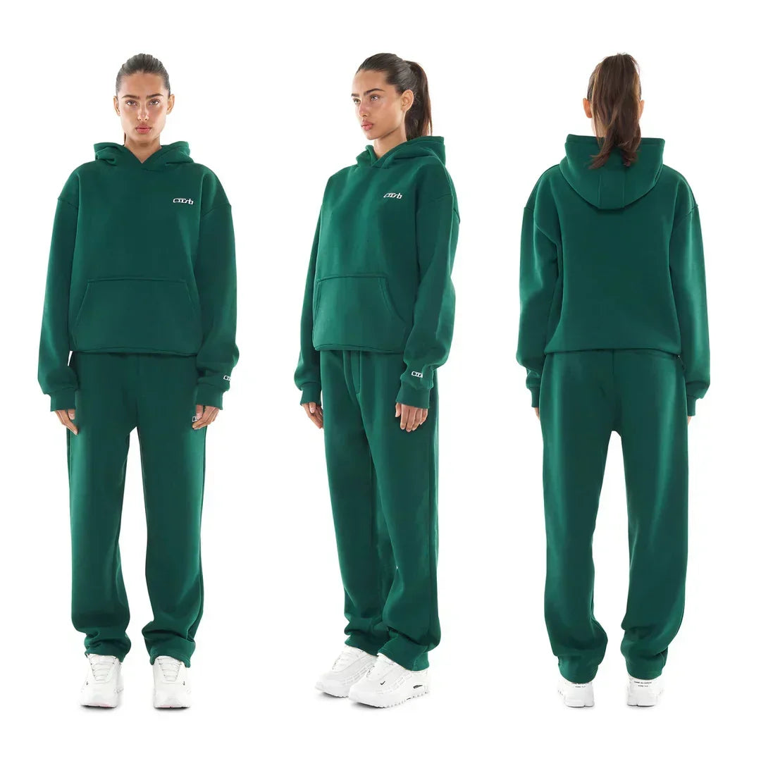 HOODIE DARK GREEN