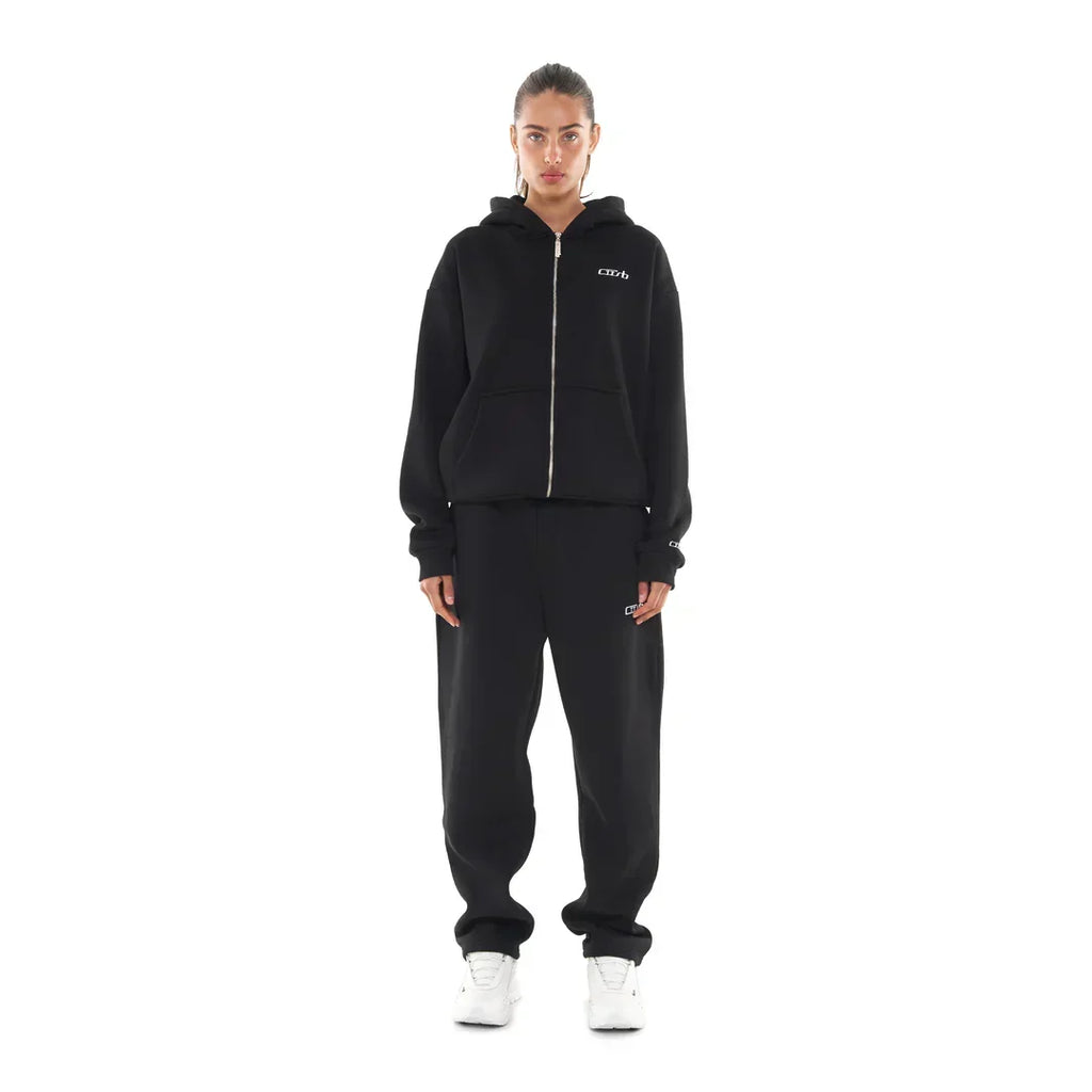 ZIP-UP BLACK