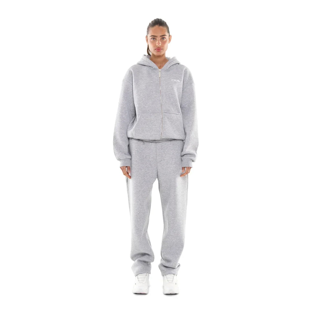 ZIP-UP GREY MELANGE
