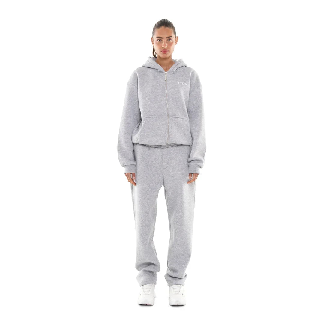 ZIP-UP GREY MELANGE