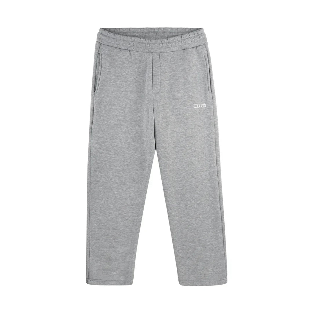 OPEN LEG JOGGER GREY MELANGE